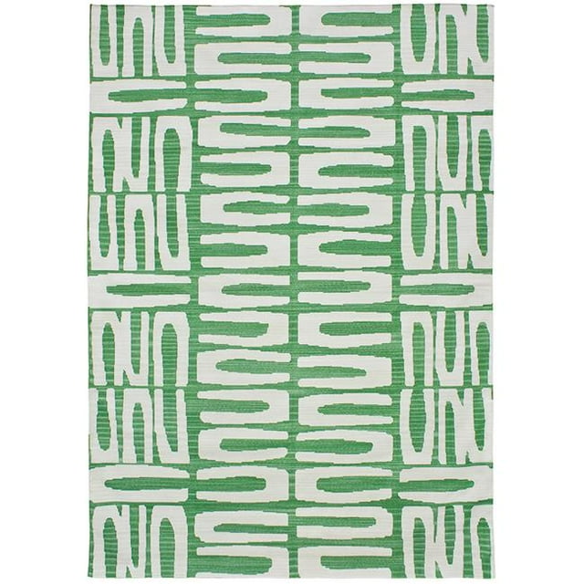 Due Process Stable Trading Flatweave Arabarb Hunter Zone Rug&44; 8 x 10 ft.