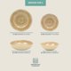 thumbnail image 2 of Juego de vajilla Gibson Home Casper Court de 16 piezas, color beige, 2 of 5