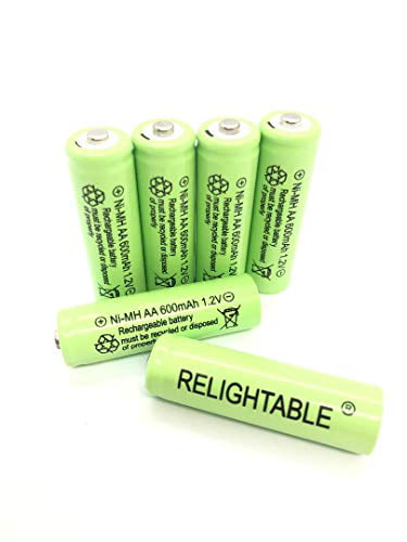 Details about   24 pcs Rechargeable NiCd AAA 600mAh Ni-Cad Batteries for Solar-Powered Light B24 