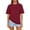 212#Wine, variant on Unisex Color Casual Fashion Top Short Sleeved T-shirt Brown XL