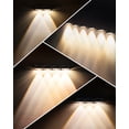 thumbnail image 4 of Solar Lights Outdoor, IP67 Waterproof Solar Deck Lights for Fence Yard Patio Garden Step Garage ( 4-Pack), 4 of 9
