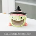 thumbnail image 2 of WLOELOEW C Style Ceramic Ghost Shaped Candlestick For Halloween Decor Desktop Candy Dish Ornament Lantern Base C, 2 of 2