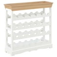thumbnail image 2 of vidaXL Wine Rack Wine Bottle Holder with Top Tray Floor Wine Cabinet Organizer, 2 of 36