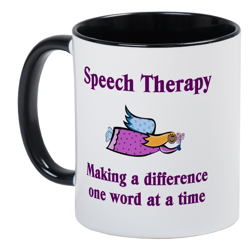 CafePress Speech Therapy Mug Unique Coffee Mug, Coffee Cup