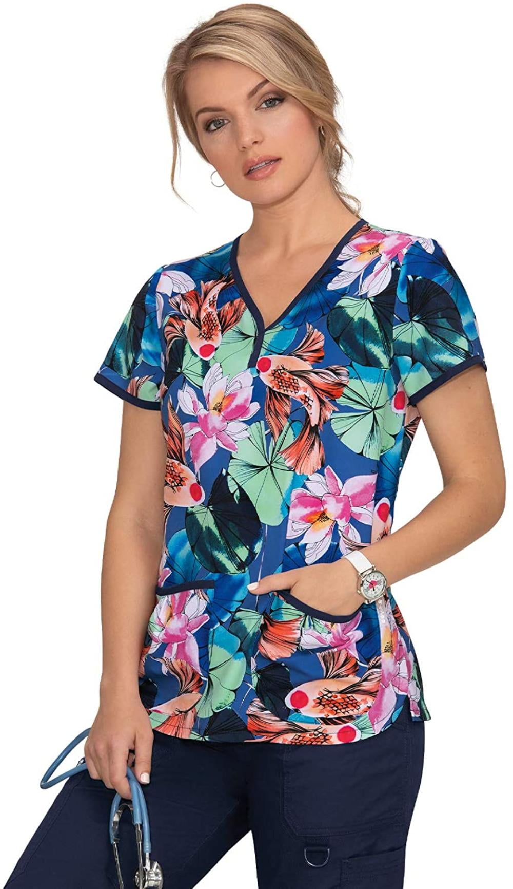 koi Lite 1007PR Womens Eve Scrub Top 