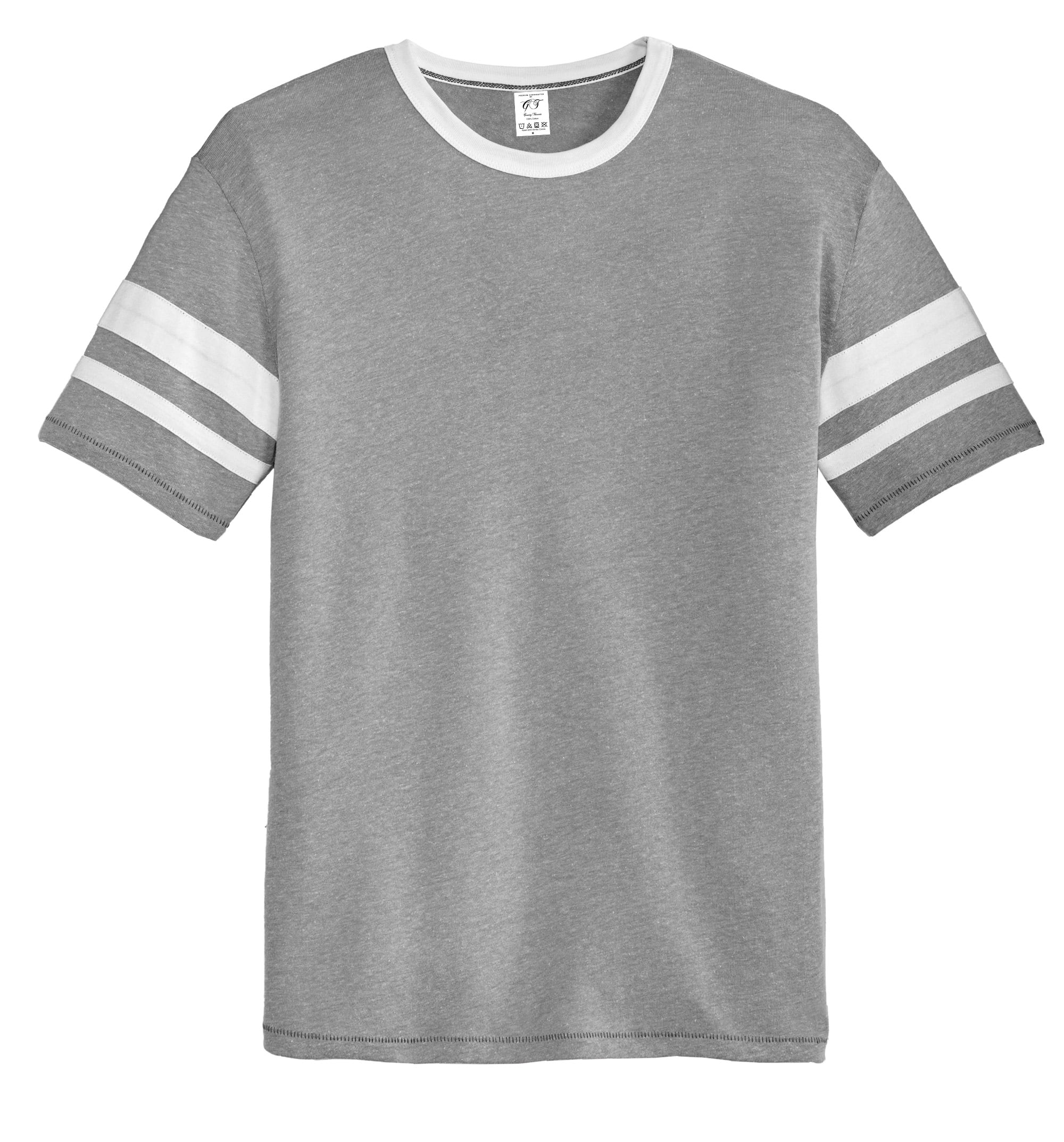 Gravity Threads Mens Sideline Vintage Tee - Smoke/White - Medium