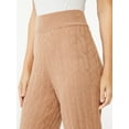 thumbnail image 4 of Sofia Intimates by Sofia Vergara Women's Cable Knit Lounge Pants, 4 of 6