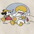 thumbnail image 3 of Disney - Mickey & Friends - Donald Duck & Mickey Take a Rest - Hiking - Toddler And Youth Crewneck Fleece Sweatshirt, 3 of 5