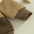 thumbnail image 4 of Baby  Neck Sweaters Long Sleeve Loose Knitted Pullovers, 4 of 7
