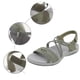 thumbnail image 5 of Bmisegm Women's Summer Fashion Open Toe Solid Color Adjustable Elastic Sports Sandals Breathable Non Slip Outdoor Beach Sandals Womens Sandals Summer Blue 9, 5 of 8
