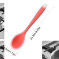 thumbnail image 3 of Silicone Cooking Spoon Non-Stick Food-Grade Heat-Resistant Kitchen Utensil for Stirring, Baking, Serving, Dishwasher Safe, Multiple Colors, 3 of 6