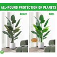 thumbnail image 4 of 4 Uds. Estera protectora de anillo de mantillo de árbol de fibras de coco de 17,5 pulgadas de diámetro, esteras de protección de árbol de coco Natural de 17,5 pulgadas, planta de disco de ár, 4 of 5