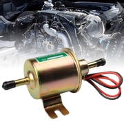 12V Universal Electric Inline Fuel Pump Low Pressure (4-7 Psi) Gas Diesel, Hep-02A