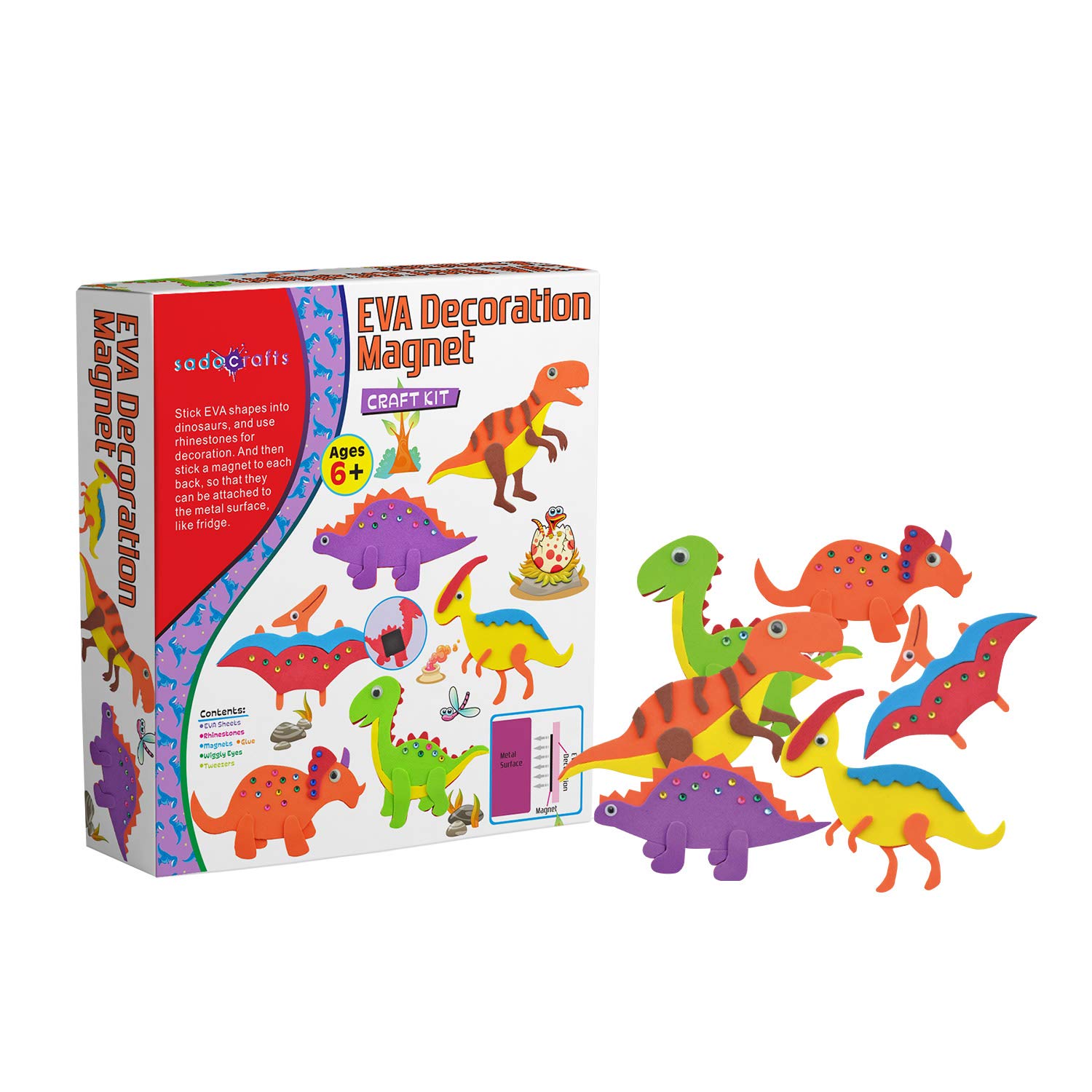 SadoCrafts EVA Decoration Kit Fun, Interactive, Educational