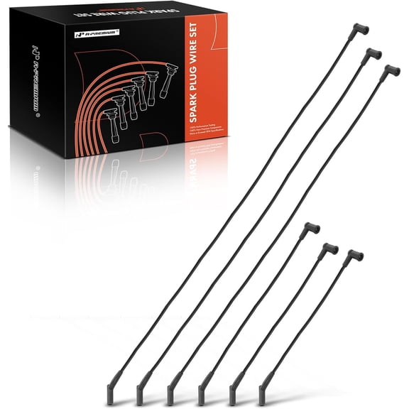 A-Premium Spark Plug Wires Compatible with Ford F-150 2005 2006 2007 2008 4.2L 6-PC Set