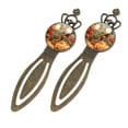 thumbnail image 2 of Kangaroo Book Accessories: Vintage Copper Crown-Shaped Bookmarks - Stainless Steel Book Markers, Gift for Readers, 2 of 5