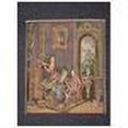thumbnail image 2 of Gentleman and Woman Reunion Fine Authentic Italian Wall Tapestry, 2 of 2