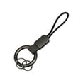 thumbnail image 3 of Esquirla Car Key Fob Keychain Holder Key Rings Pendant Adults Bag Rope Keychain Strap Gray, 3 of 8