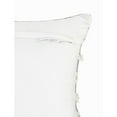 thumbnail image 3 of Ox Bay Textured Tufted Gray 20 in. Square Decorative Throw Pillow, 3 of 8