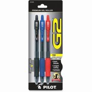 Pilot, PIL31023, G2 Retractable Gel Ink Pens, 3 / Pack