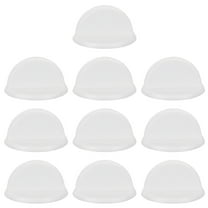 KONTONTY Plastic Mini Label Clamps Holding Labels 100Pcs 1x1x0.6in