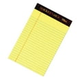 "TOPS Docket Gold Lined Small Notepad, Office Supplies, 5"" x 8"", Jr