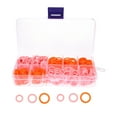 thumbnail image 1 of 450 Pcs Knitting Crochet Locking Rings Stitch Markers Stitch Needle Markers, 1 of 8