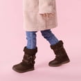 thumbnail image 4 of Dream Pairs Botas de nieve de invierno para niñas Zapatos de media pantorrilla con forro de piel sintética KLOVE Dream Pairs KLOVE, 4 of 5