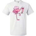 thumbnail image 3 of Inktastic Flamingo Ballerina in tutu and ballet toe shoes T-Shirt, 3 of 5