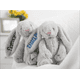 thumbnail image 5 of Lindos juguetes de peluche de conejito tímido personalizados, exquisito conejo rosa con nombre bordado, muñeca de regalo navideña de gran tamaño, 5 of 5