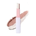thumbnail image 6 of Dual Color Eyeshadow Stick for Lids, Creamy Blendable Shadow Pencil, Shimmer Matte Crayon for One Stroke Look, 2.2g Twist Up for Quick Makeup, 6 of 8