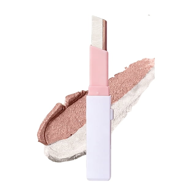 EGNMCR Color Gradual Change Two Color Shining Pearl Cream Eye Stick 2.2g Eye makeup