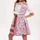 thumbnail image 5 of Vestido de Manga Corta para las Mujeres, Vestido Casual de Cuello en V de Bolsillo de Impresión de Moda Sexy Hecho de Poliéster Ligero para el Verano, Vestido de Verano para las Mujeres, 5 of 9