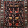 thumbnail image 1 of Ahgly Company Indoor Square Traditional Brown Persian Area Rugs, 7' Square, 1 of 6