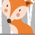 thumbnail image 3 of Oso zorro conejo pintura al óleo dibujos animados animales del bosque sin marco lienzo arte HD impreso carteles al óleo imágenes de dibujo Scienceny JJ17289-07, 3 of 4