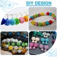 thumbnail image 4 of Uxcell Rhinestone Beads, Clay Rhinestone Beads Disco Ball Beads Diamond Spacer Beads Crystal Sparkle Shiny Round 150Pcs Brown 10mm, 4 of 7