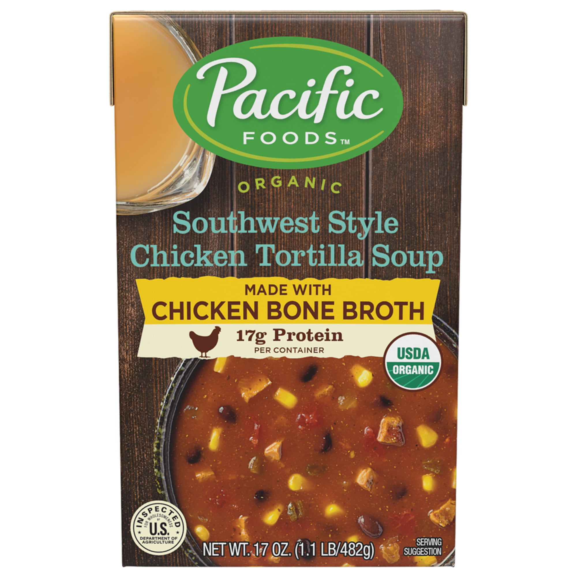 Pacific Foods Organic Southwest Style Chicken Tortilla Soup with