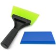 thumbnail image 2 of FOSHIO Water Clean Rubber Squeegee with One Spare Rubber Blade for Window Tint Vinyl, Car Sticker, Wall Sticker, 2 of 5
