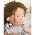 thumbnail image 3 of Doll Handmade Plush Doll Waldorf Inspired Custom Play Doll for Children with Set of Clothes and Customizable Hair Eye ,Auspicious Doll Birthday Gift#28, 3 of 6