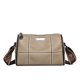 thumbnail image 3 of Bolso de un solo hombro de piel auténtica para mujer, bolso de mano con almohada empalmada, bolso bandolera de lujo versátil de alta calidad, 3 of 5