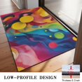 thumbnail image 3 of Colorful Abstract Pattern Door Rugs,Washable Non Slip Door Mats Indoor,Decorative Door Mats,Entry Mat Indoor for Entrance,Bedroom,Kitchen,Bathroom,20"x32", 3 of 6