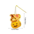 thumbnail image 3 of DIY Halloween Mini Lantern – Battery Operated LED Wood Lantern Kit with Handle, Hanging Ring & Adhesive, for Centerpieces & Indoor Halloween Decorations (14x18cm), 3 of 5