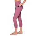 thumbnail image 4 of RBX Active Women's Squat Proof Capri Legging with Crossover Waistband, 4 of 5