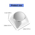 thumbnail image 3 of Keycap Only,Keyboards Aluminum Alloy Keycaps 1Keys for Mechanical Keyboards XDA, 3 of 5