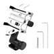thumbnail image 4 of Soporte para teléfono de bicicleta, soporte para teléfono, abrazadera para manillar, soporte para teléfono de bicicleta para ciclismo al aire libre, Plata, 4 of 8