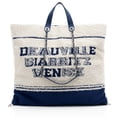 thumbnail image 1 of Pre-Owned Chanel Terry Cloth Deauville BIarritz Tote, 1 of 11