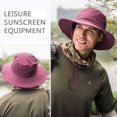 thumbnail image 2 of Fishing Sun Boonie Hat Waterproof Summer UV Protection Safari Cap Outdoor Hunting Hat, 2 of 9