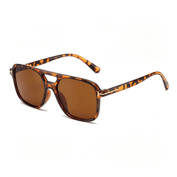HBMYN Classic Aviator Sunglasses for Women Men Retro Rectangle Trendy Square Shades Sun Glasses Classic Aviator Sunglasses