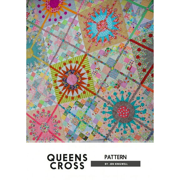 Jen Kingwell, Queens Cross Quilt Pattern