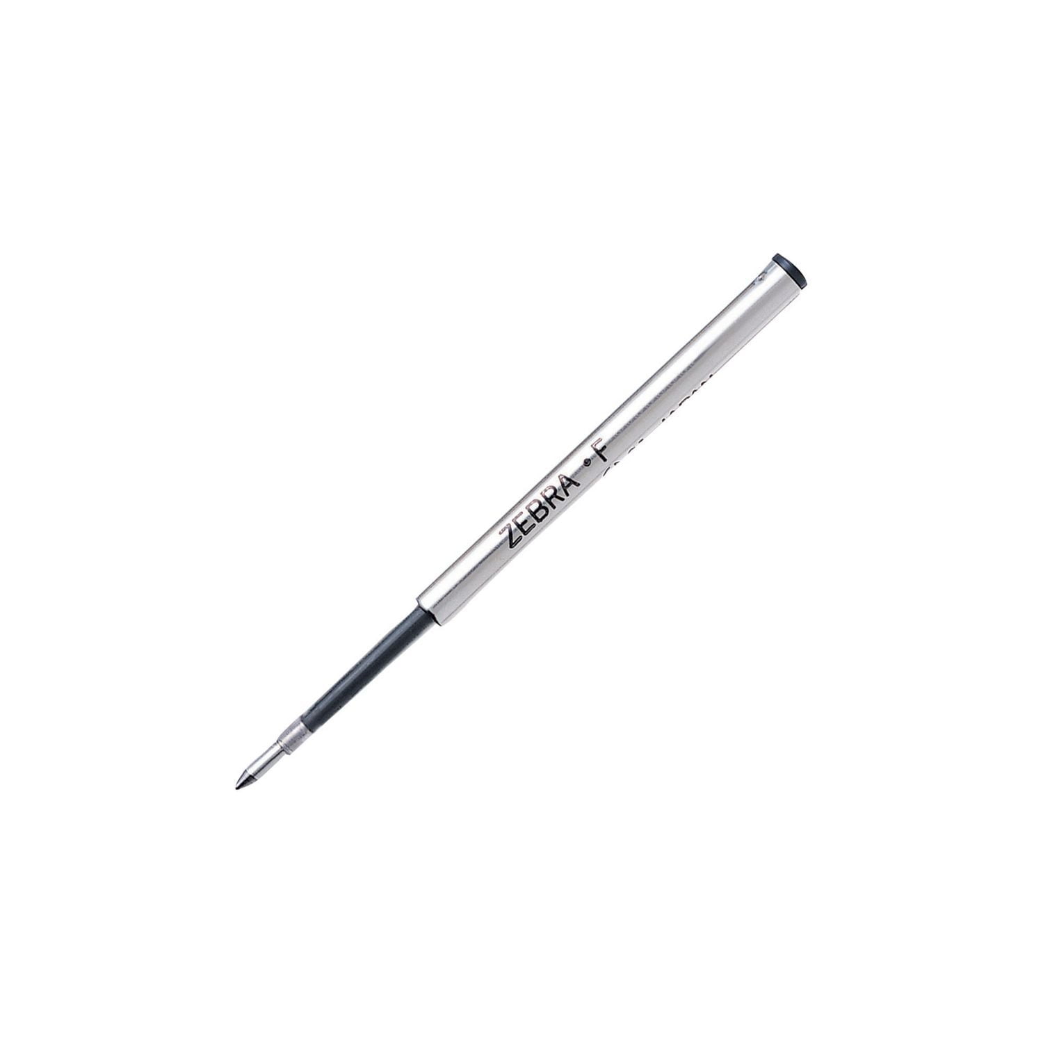Cartouche F Zebra Pointe fine, noire, 2 paquet